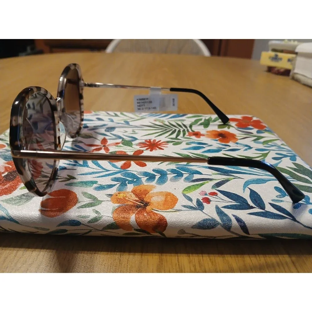 Keo Kimber Womens Sunglasses Designer Marbled Multi Colored Retails $59 #S9